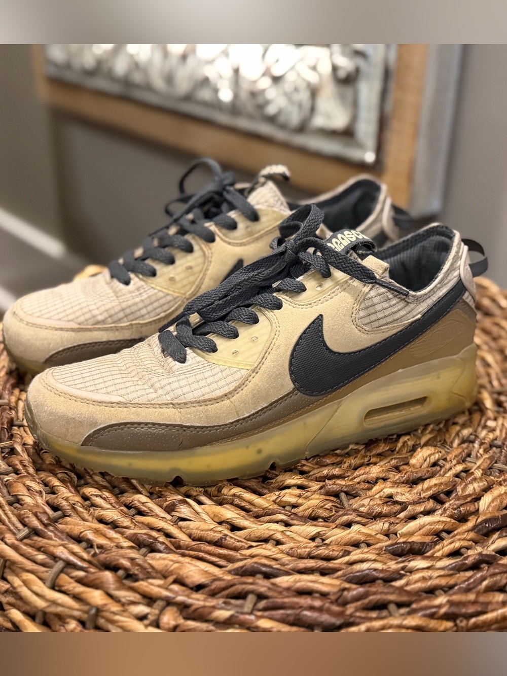 Nike Women’s Air Max in Beige and Black